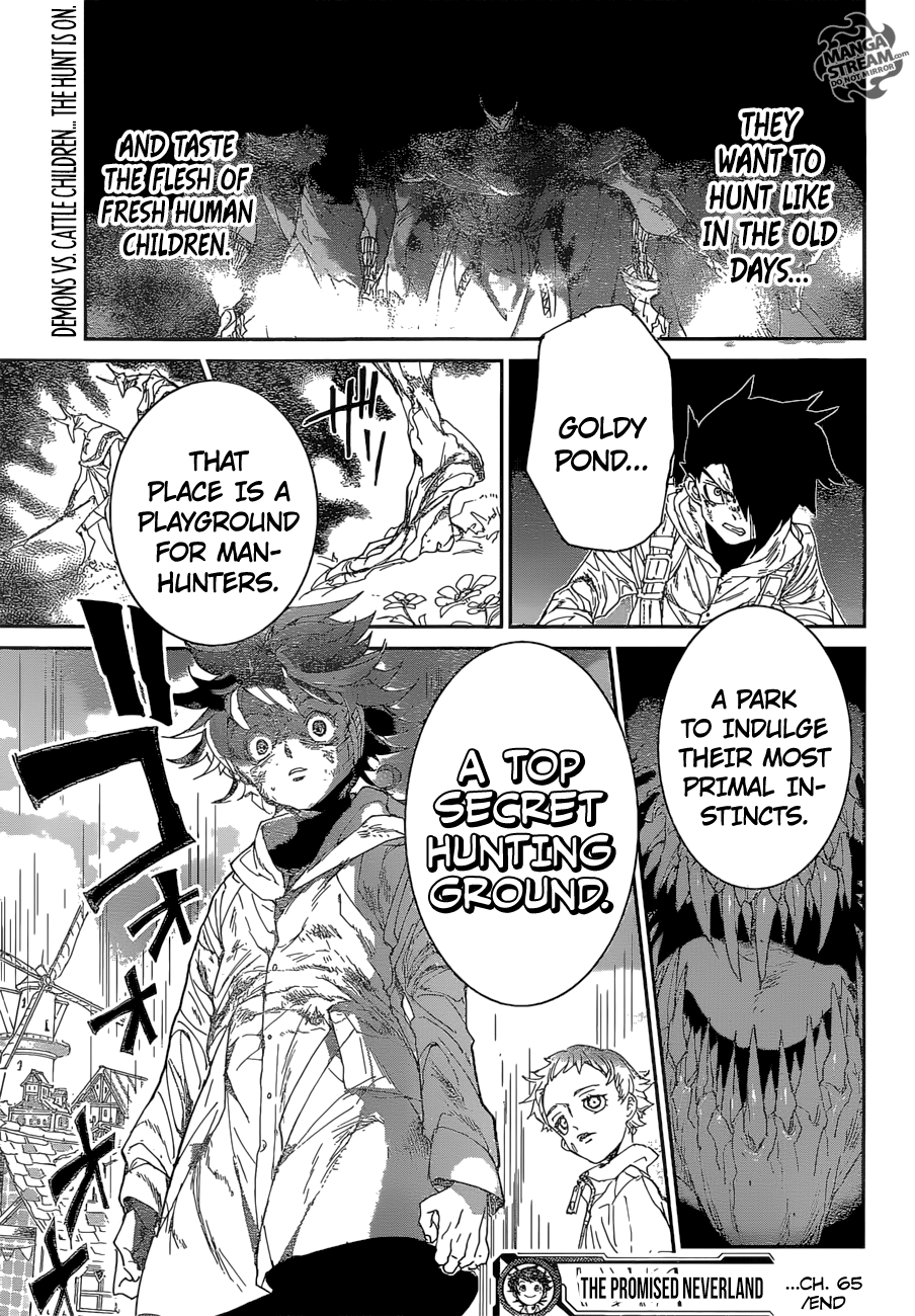 The Promised Neverland chapter 65 page 18