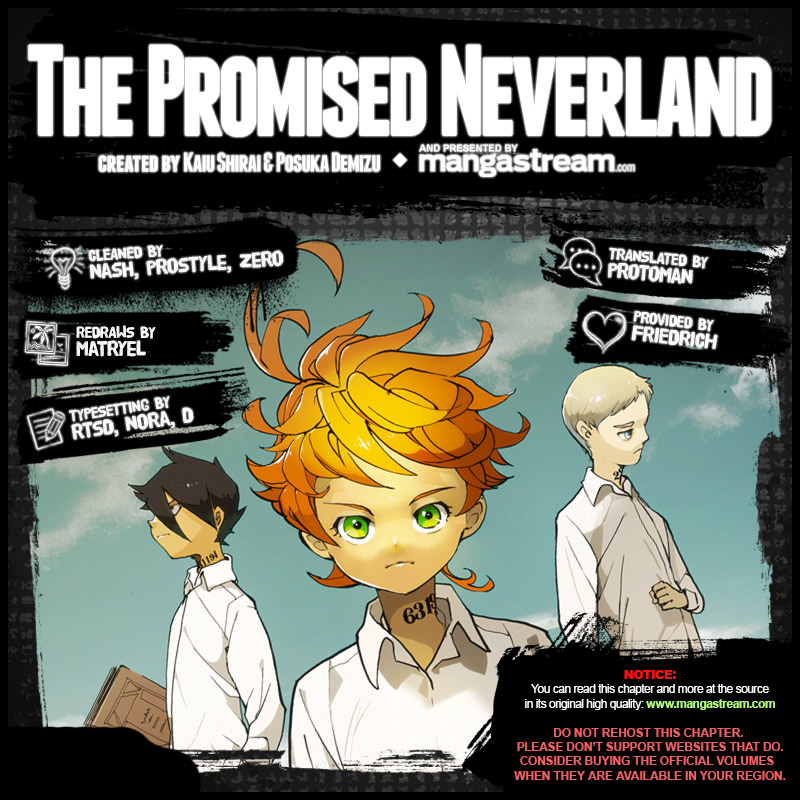 The Promised Neverland chapter 70 page 1