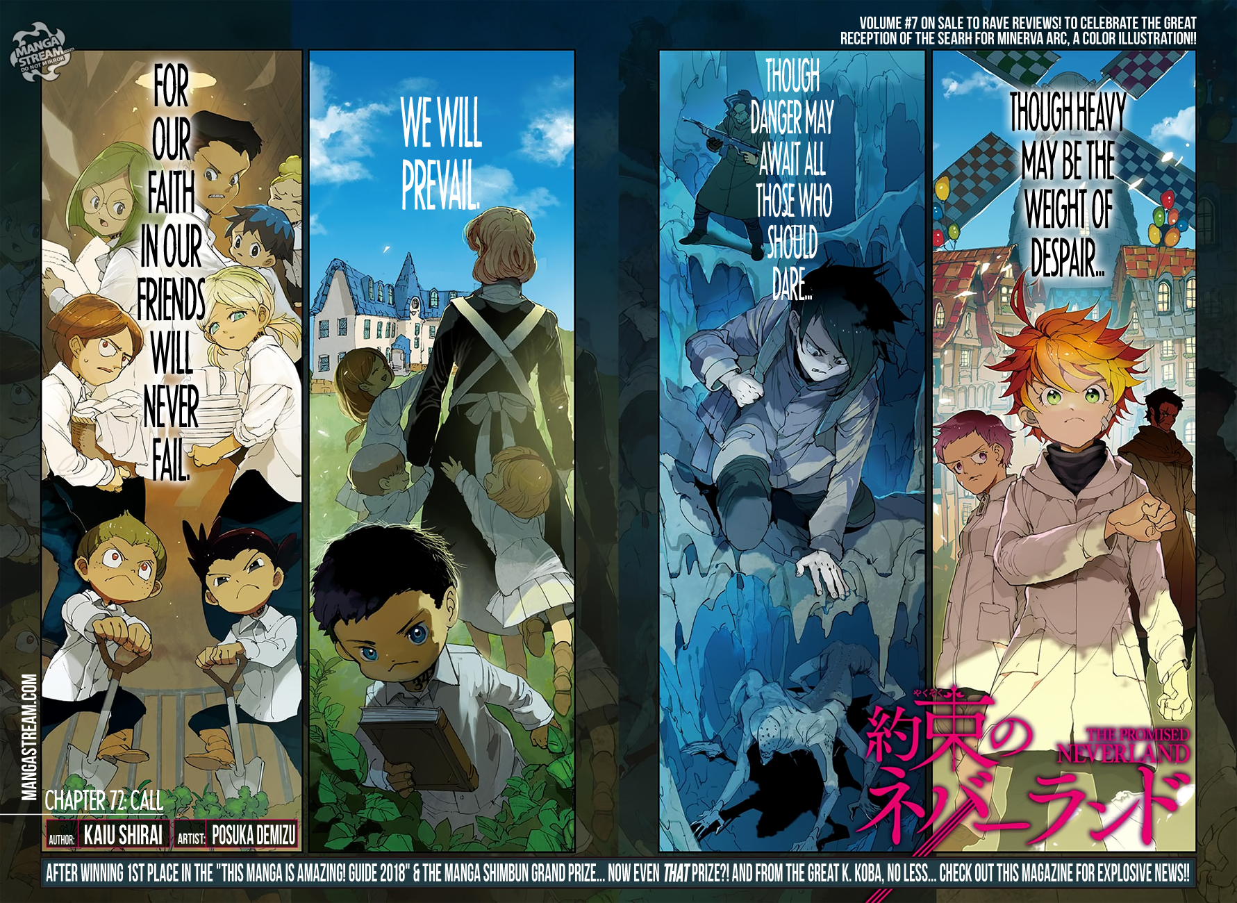 The Promised Neverland chapter 72 page 3