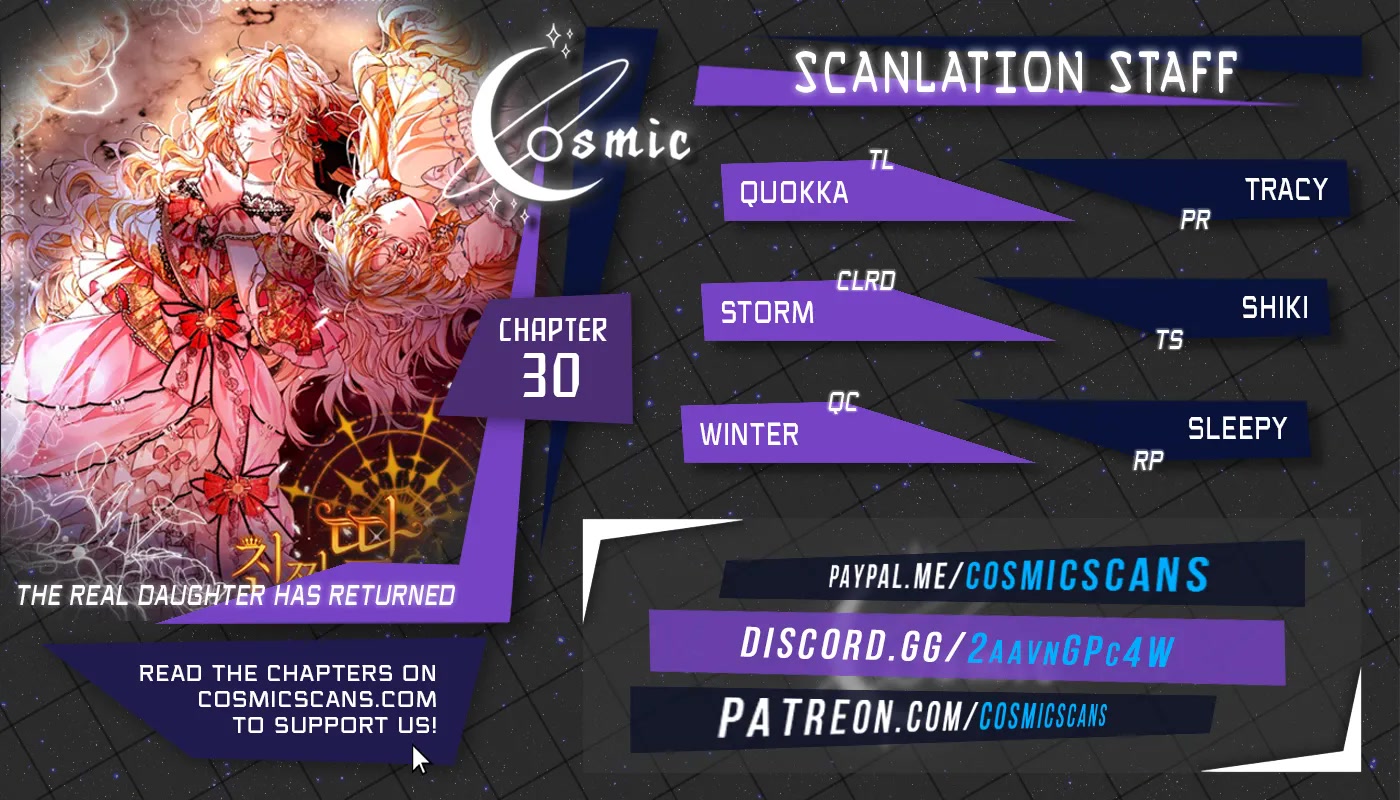 The Real Daughter Is Back chapter 30 page 1