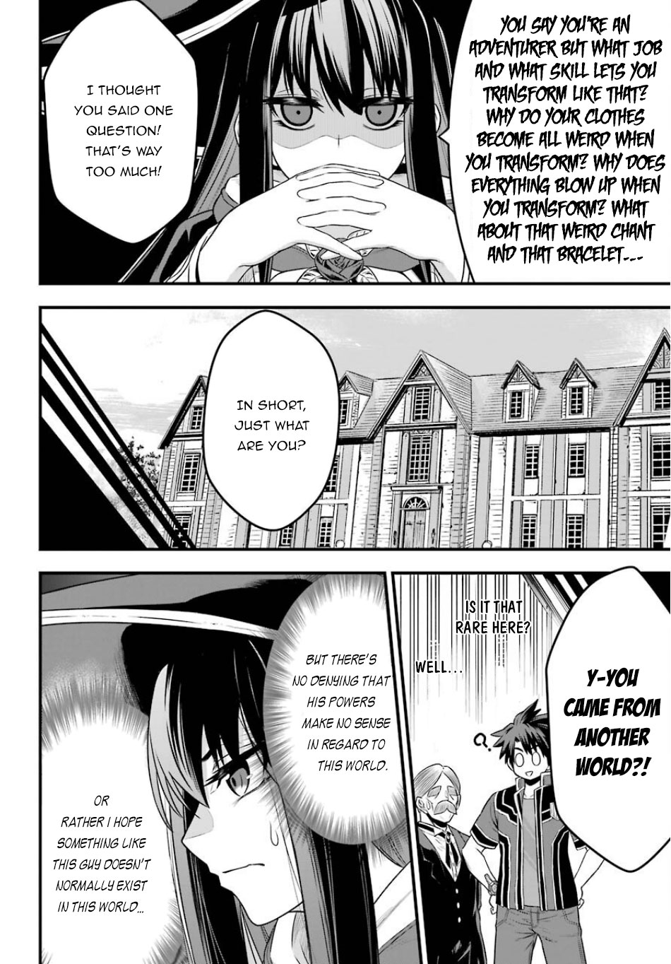 The Red Ranger Becomes an Adventurer in Another World chapter 1 page 19