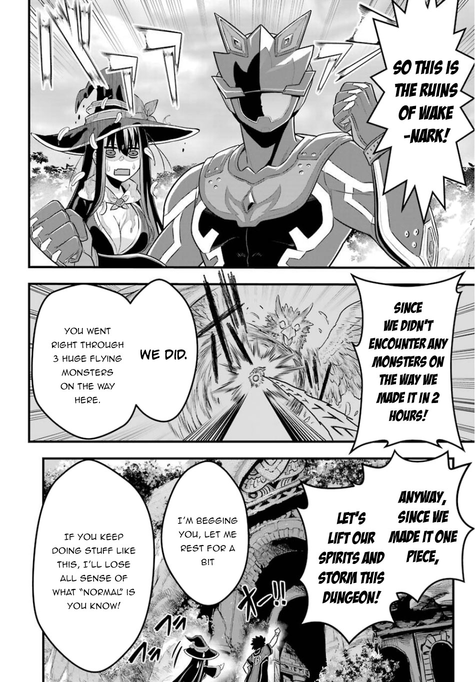 The Red Ranger Becomes an Adventurer in Another World chapter 1 page 27