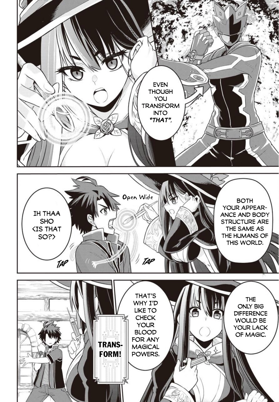 The Red Ranger Becomes an Adventurer in Another World chapter 2 page 3