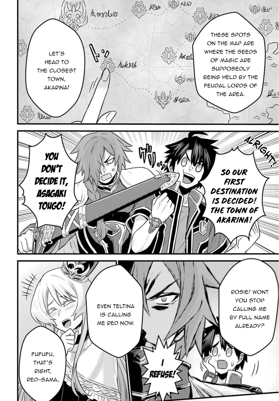 The Red Ranger Becomes an Adventurer in Another World chapter 3 page 43