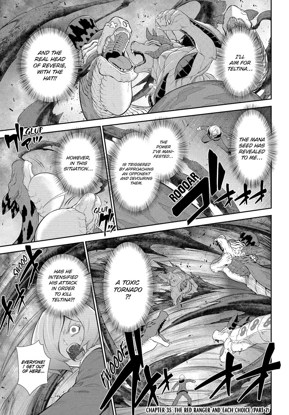 The Red Ranger Becomes an Adventurer in Another World chapter 35 page 29