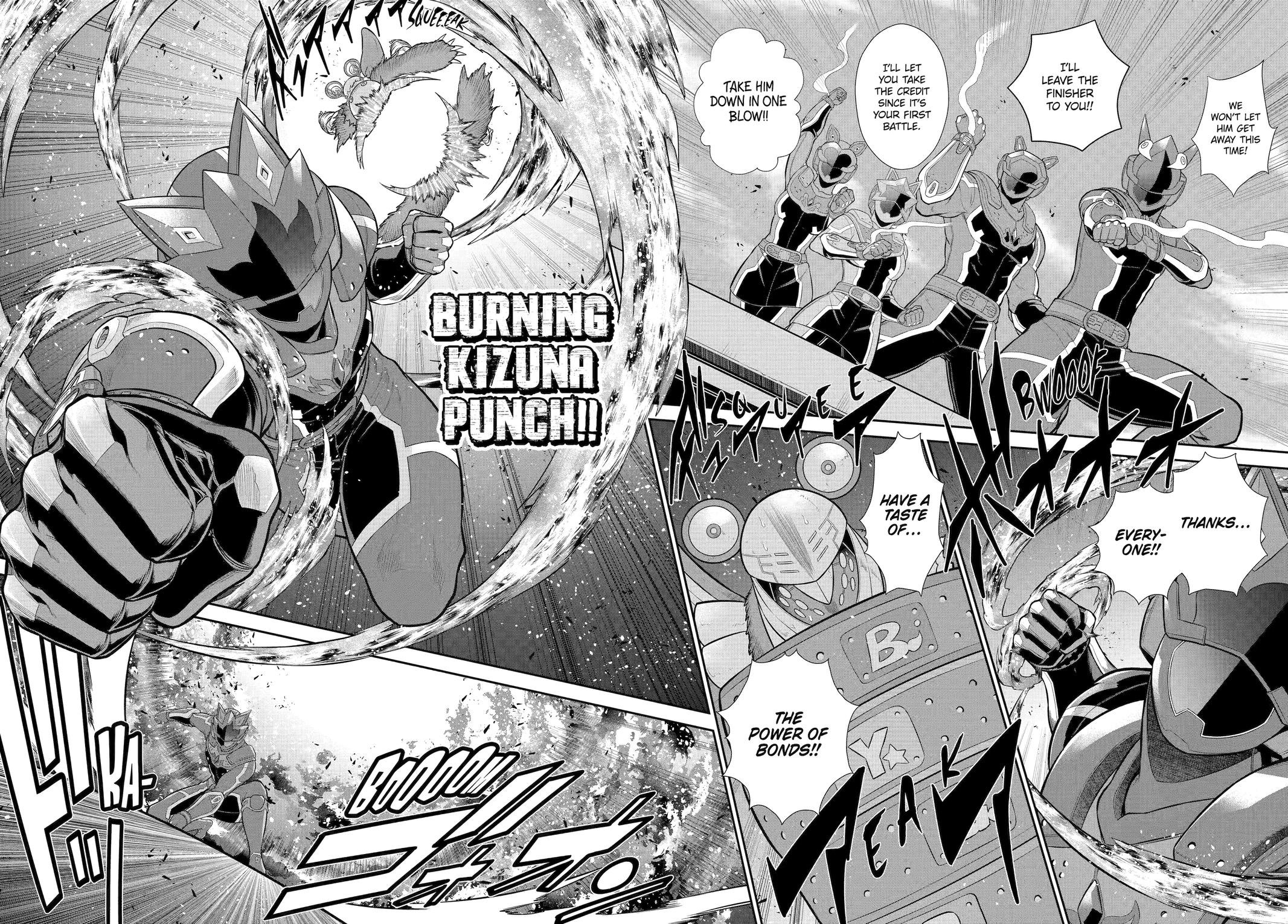 The Red Ranger Becomes an Adventurer in Another World chapter 42.5 page 36