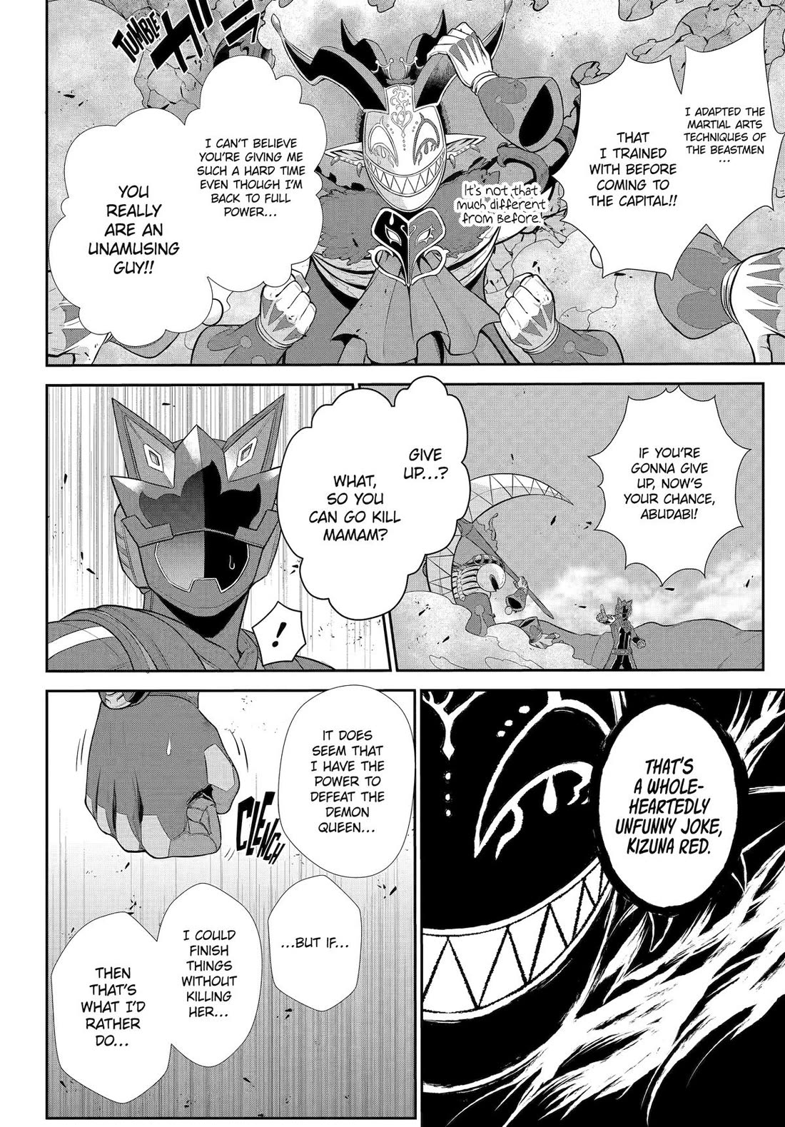 The Red Ranger Becomes an Adventurer in Another World chapter 42 page 35