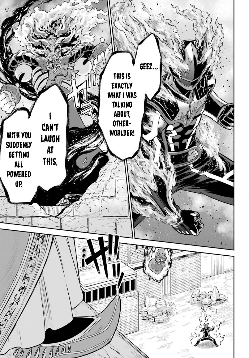 The Red Ranger Becomes an Adventurer in Another World chapter 6 page 36