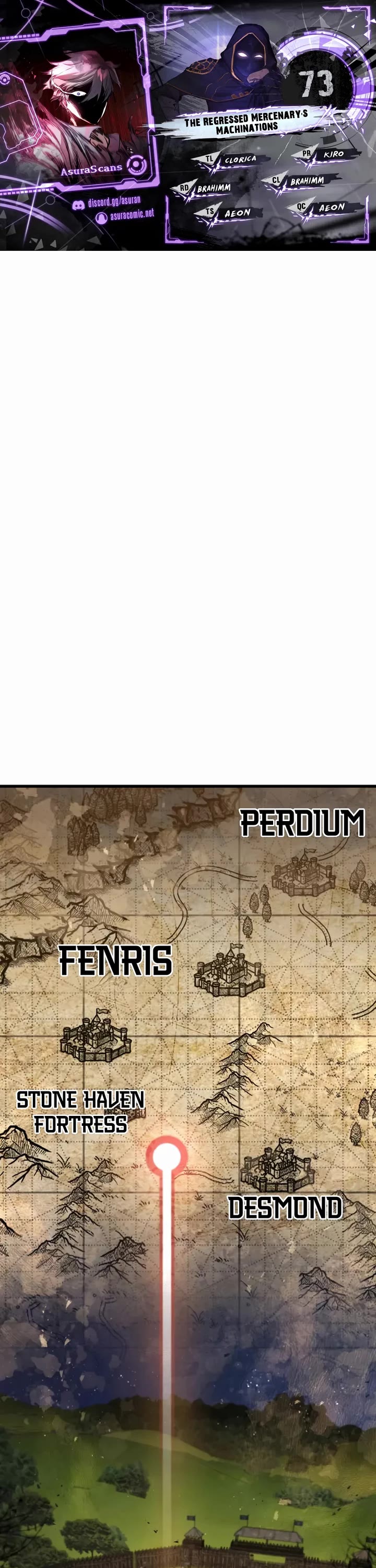 The Regressed Mercenary’s Machinations chapter 73 page 1