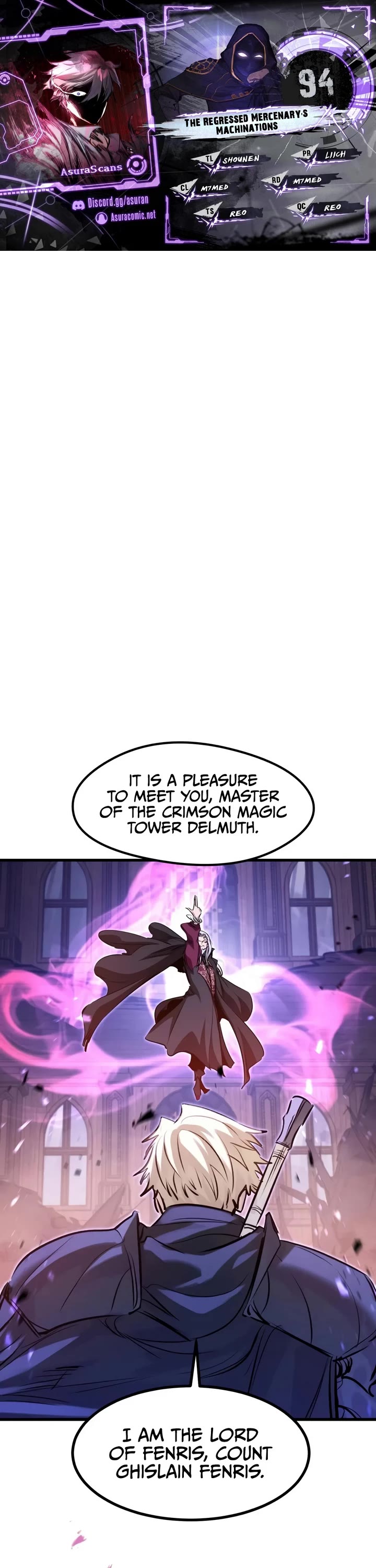 The Regressed Mercenary’s Machinations chapter 94 page 1
