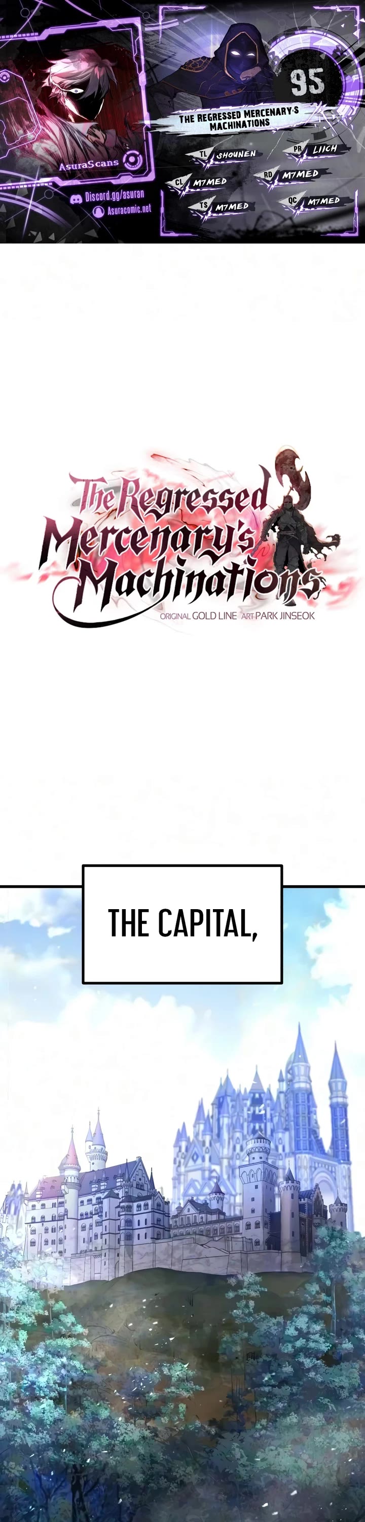 The Regressed Mercenary’s Machinations chapter 95 page 1