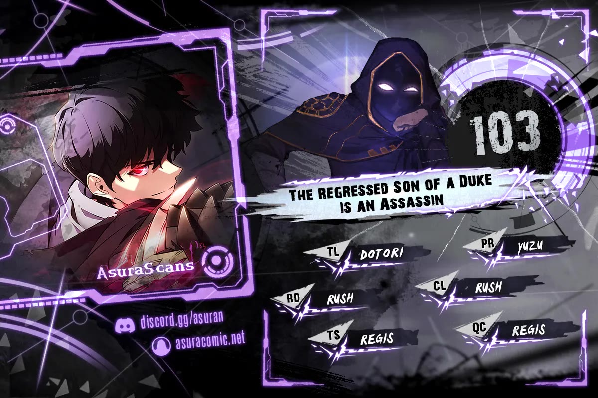 The Regressed Son of a Duke is an Assassin chapter 103 page 1