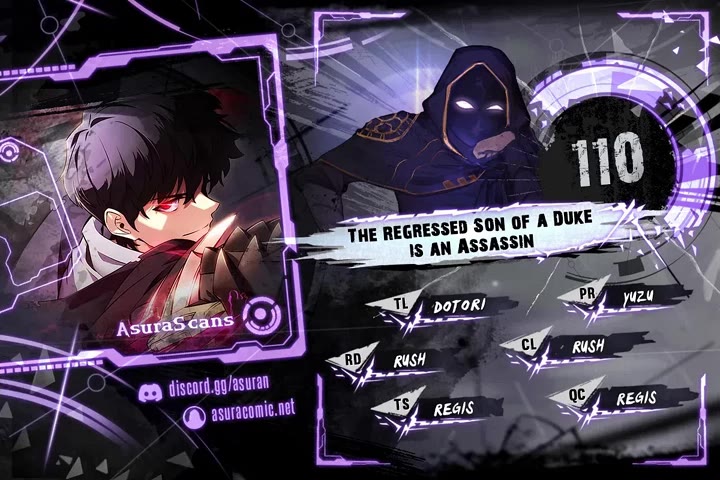 The Regressed Son of a Duke is an Assassin chapter 110 page 1