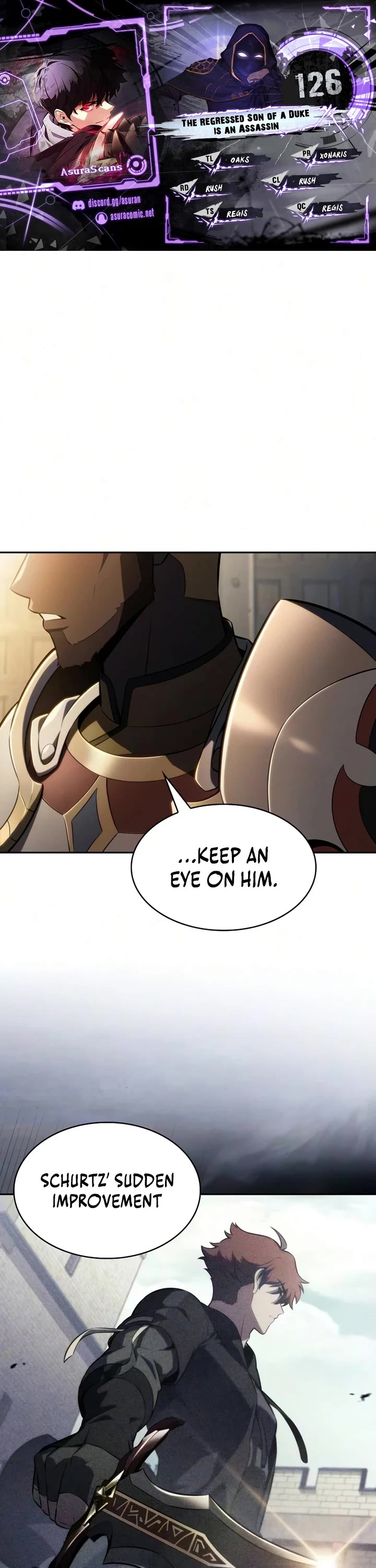 The Regressed Son of a Duke is an Assassin chapter 126 page 1