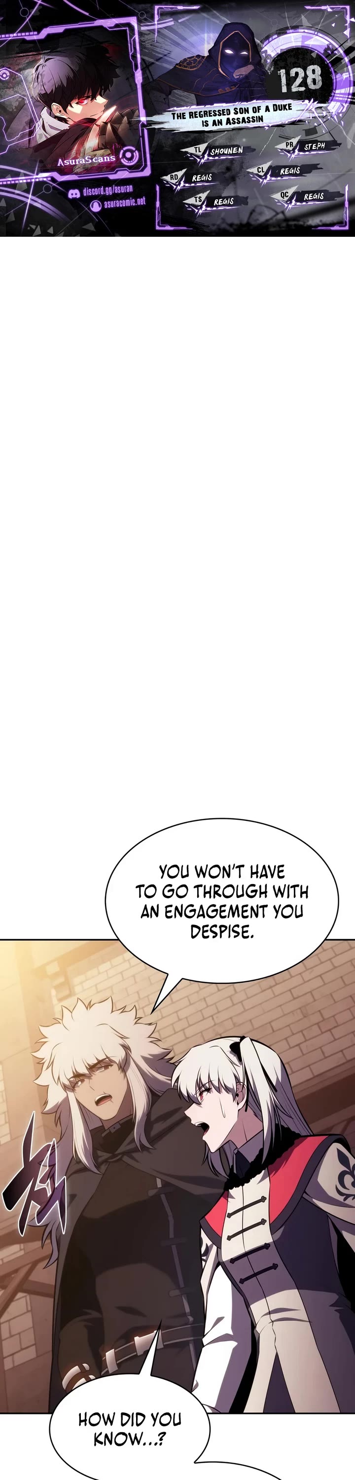 The Regressed Son of a Duke is an Assassin chapter 128 page 1