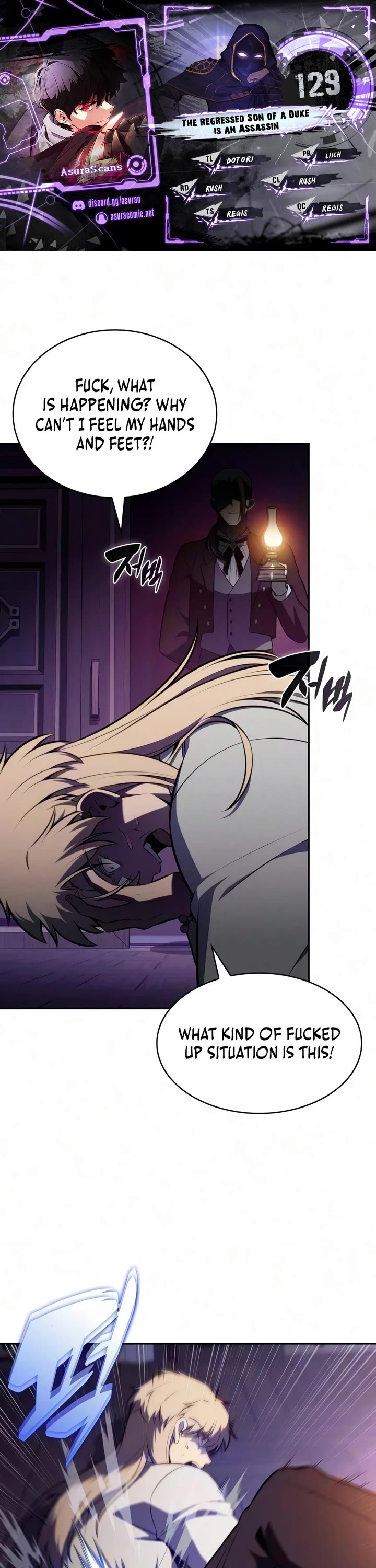 The Regressed Son of a Duke is an Assassin chapter 129 page 1
