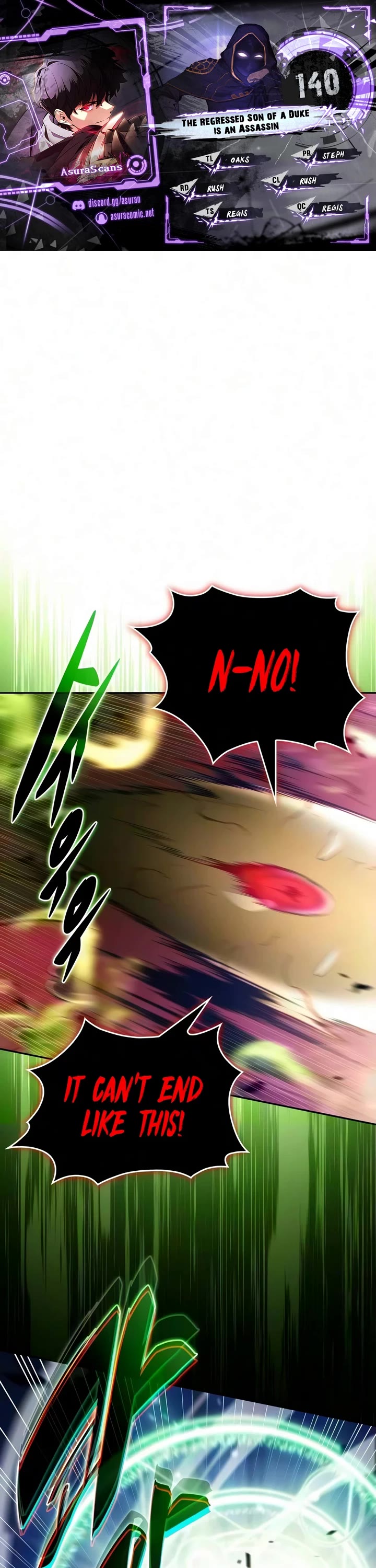The Regressed Son of a Duke is an Assassin chapter 140 page 1
