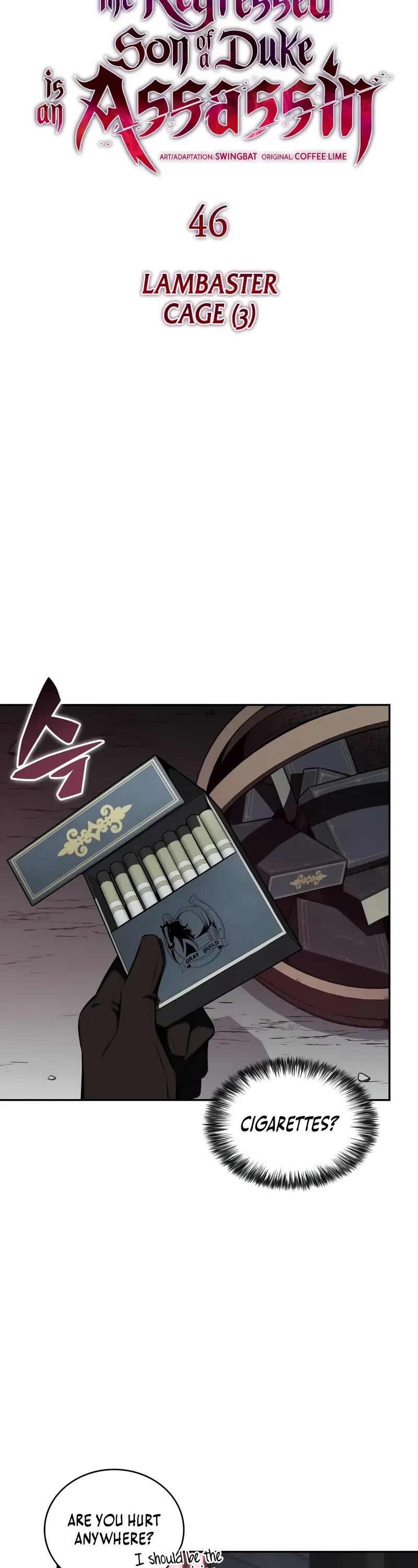 The Regressed Son of a Duke is an Assassin chapter 46 page 8