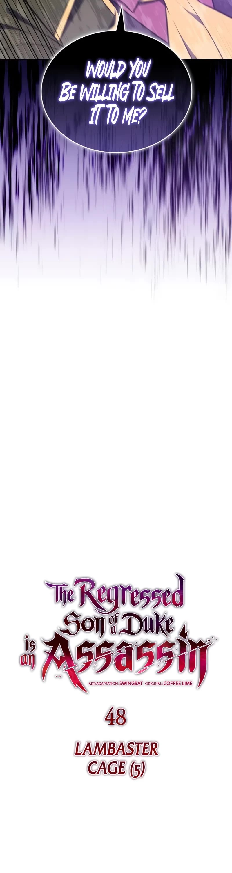 The Regressed Son of a Duke is an Assassin chapter 48 page 3