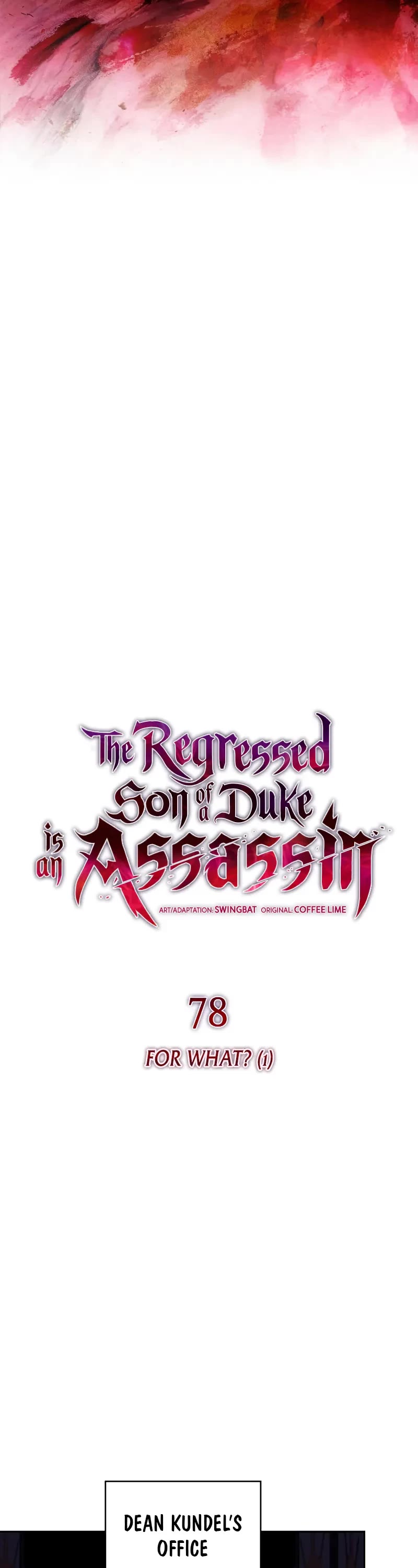 The Regressed Son of a Duke is an Assassin chapter 78 page 19