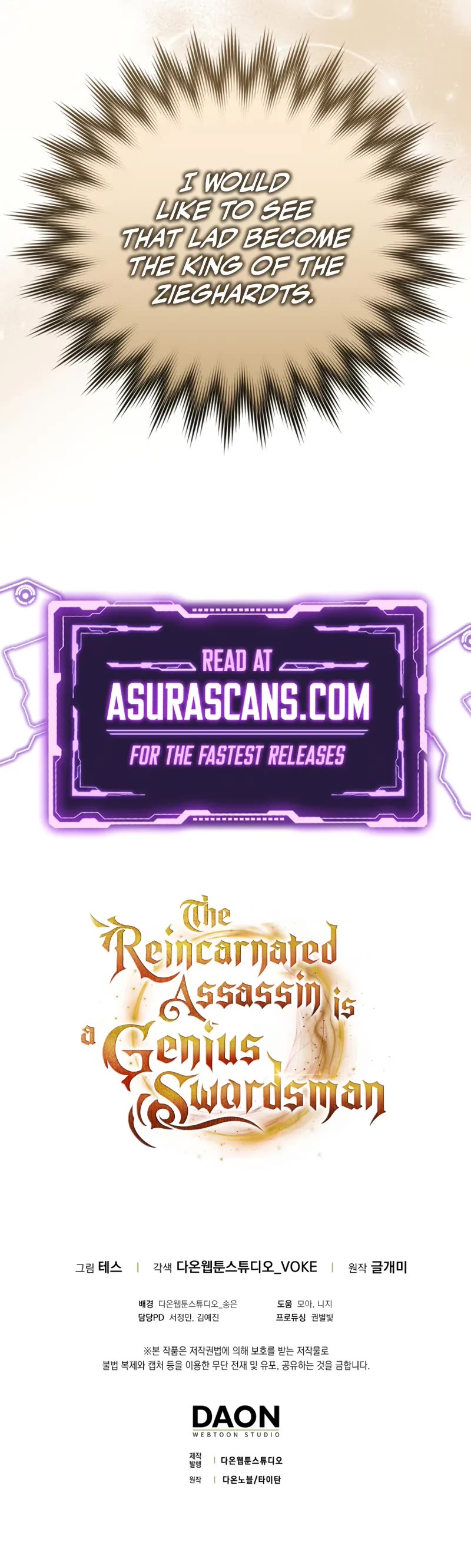 The Reincarnated Assassin is a Genius Swordsman chapter 50 page 59