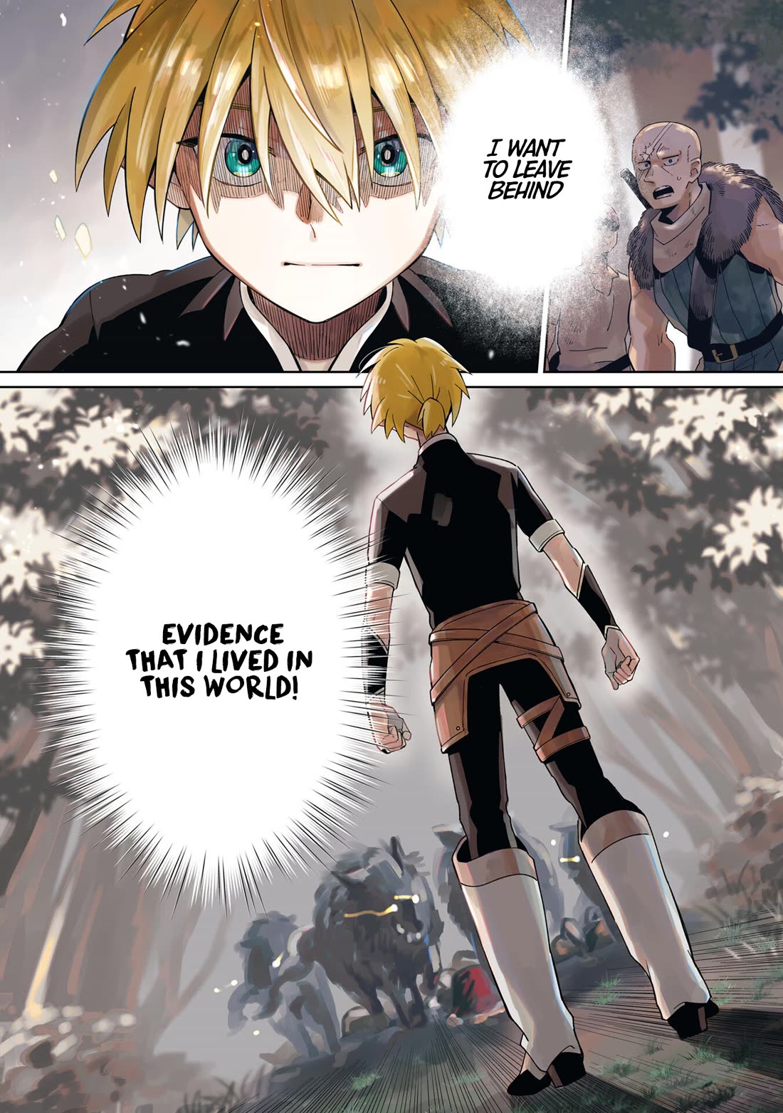 The Reincarnated Elf Left on a Journey to Master His Magic and With His Extra Lifespan Became a Living Legend chapter 1 page 2