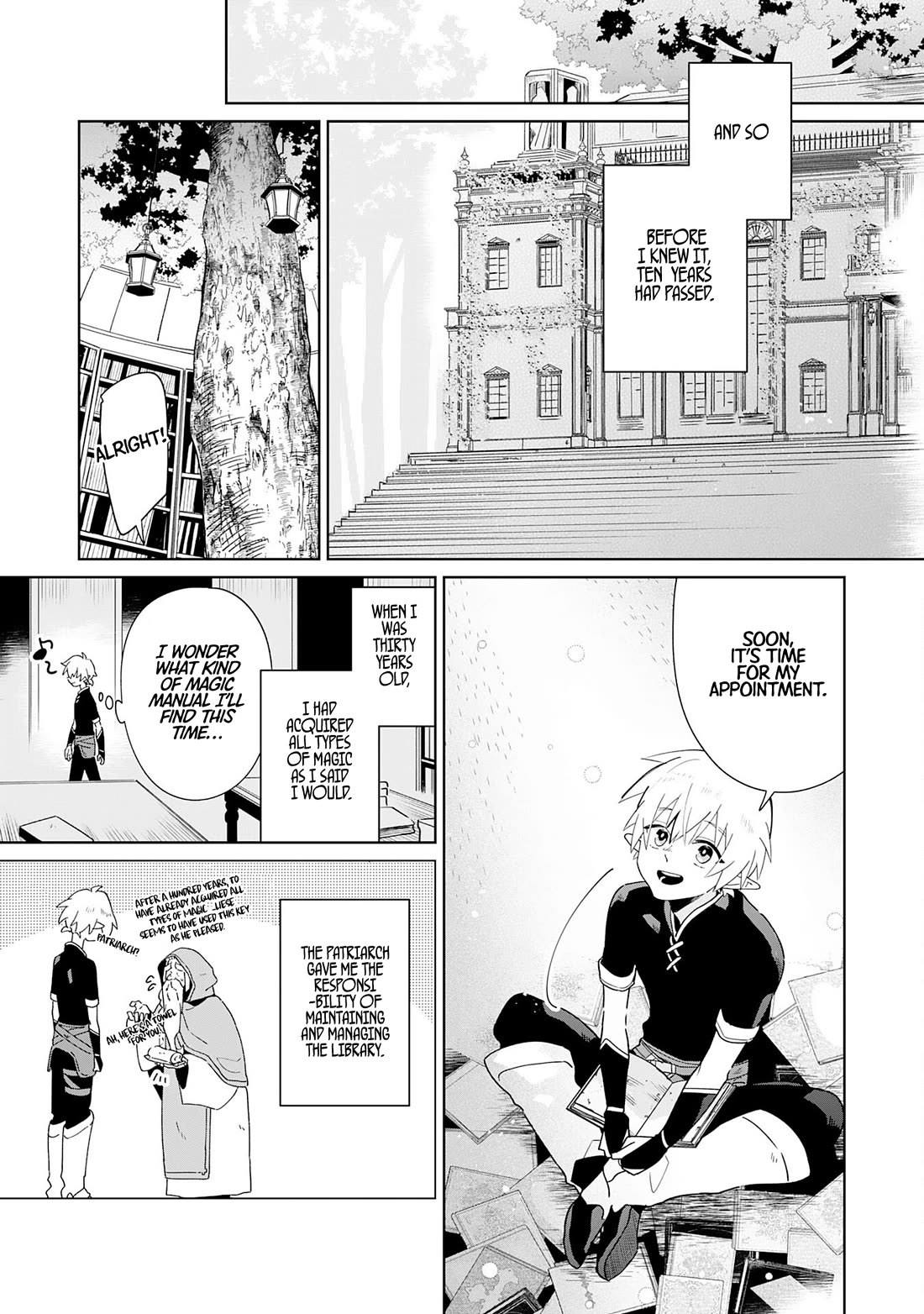 The Reincarnated Elf Left on a Journey to Master His Magic and With His Extra Lifespan Became a Living Legend chapter 1 page 21