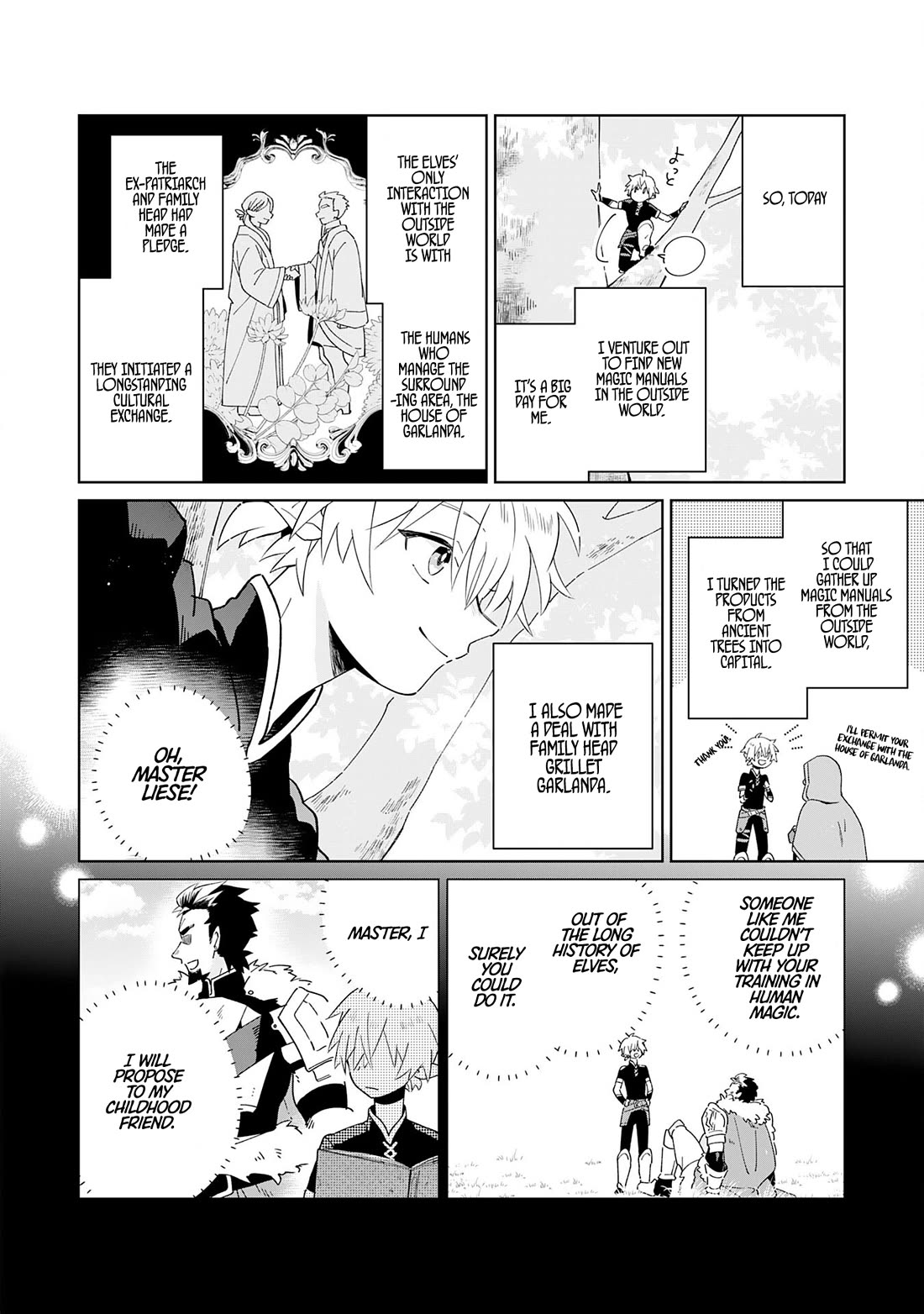 The Reincarnated Elf Left on a Journey to Master His Magic and With His Extra Lifespan Became a Living Legend chapter 1 page 22