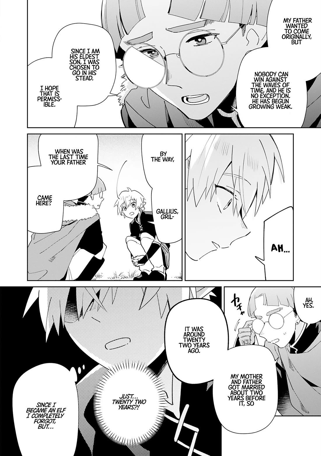 The Reincarnated Elf Left on a Journey to Master His Magic and With His Extra Lifespan Became a Living Legend chapter 1 page 26