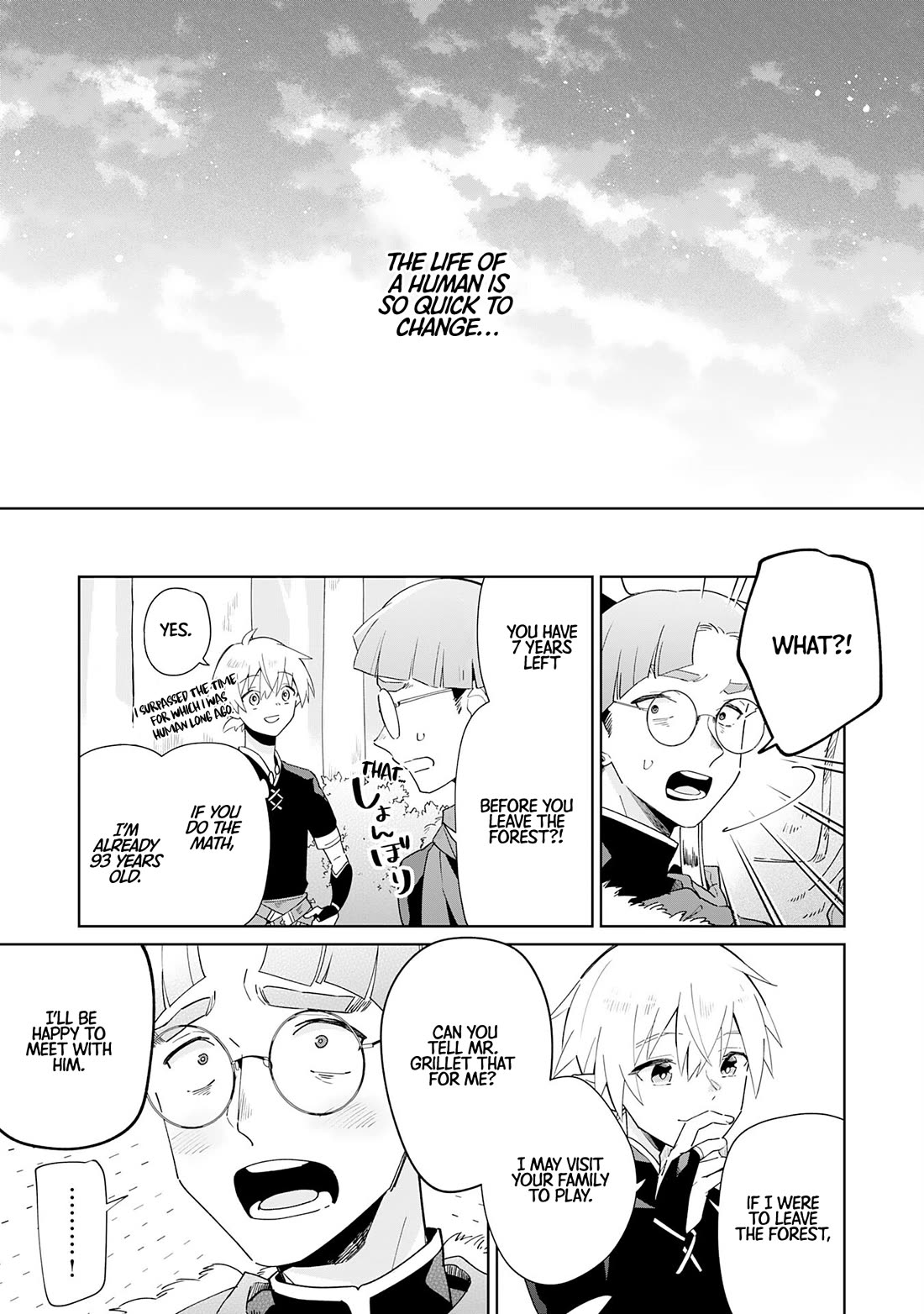 The Reincarnated Elf Left on a Journey to Master His Magic and With His Extra Lifespan Became a Living Legend chapter 1 page 27