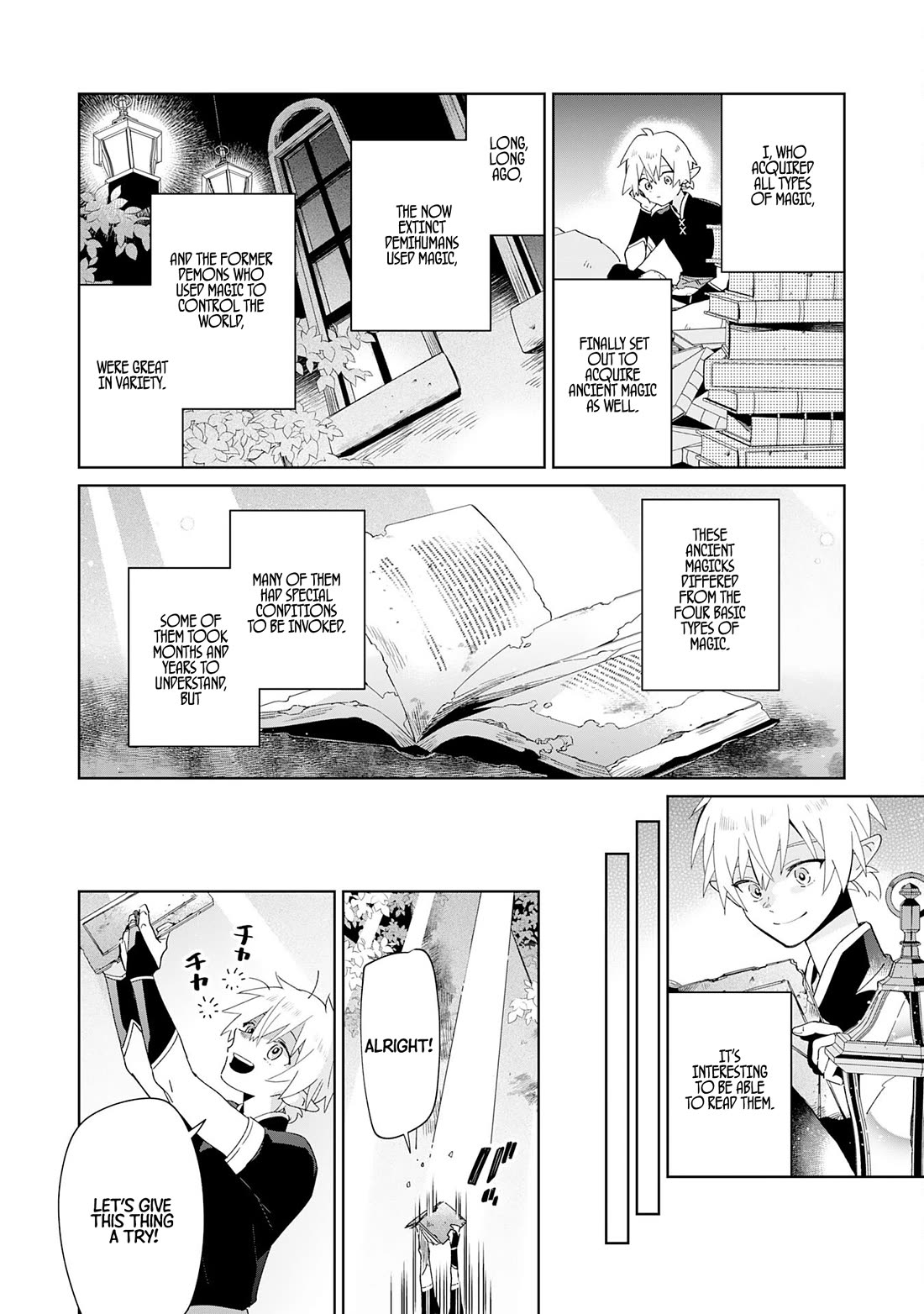 The Reincarnated Elf Left on a Journey to Master His Magic and With His Extra Lifespan Became a Living Legend chapter 1 page 30