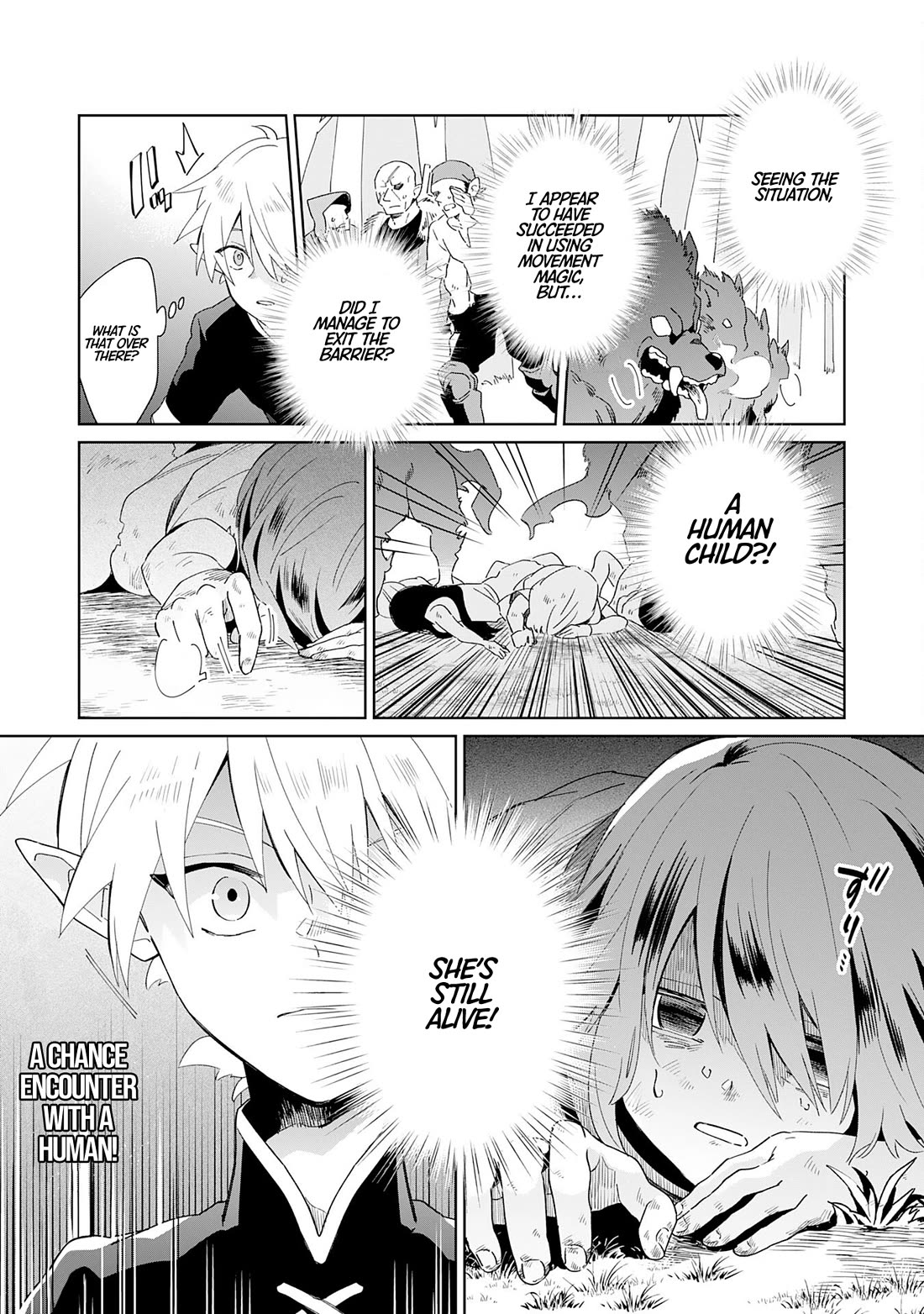 The Reincarnated Elf Left on a Journey to Master His Magic and With His Extra Lifespan Became a Living Legend chapter 1 page 34