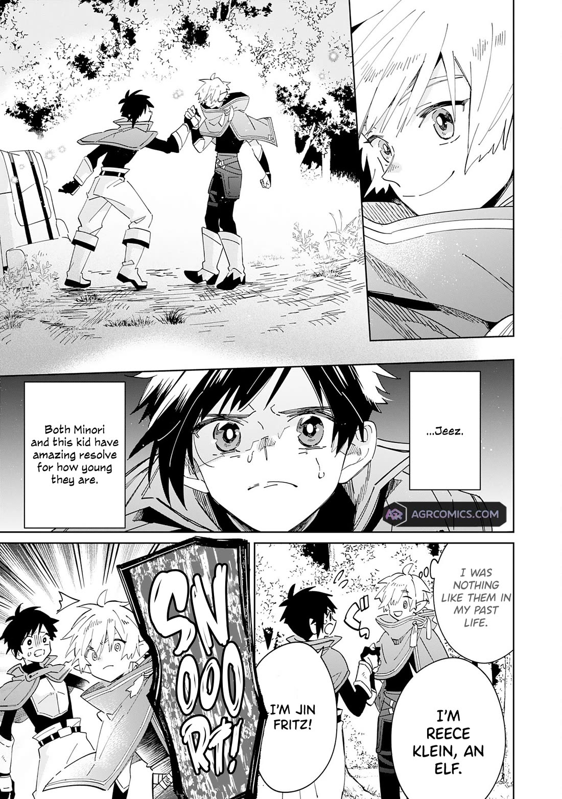 The Reincarnated Elf Left on a Journey to Master His Magic and With His Extra Lifespan Became a Living Legend chapter 10 page 8