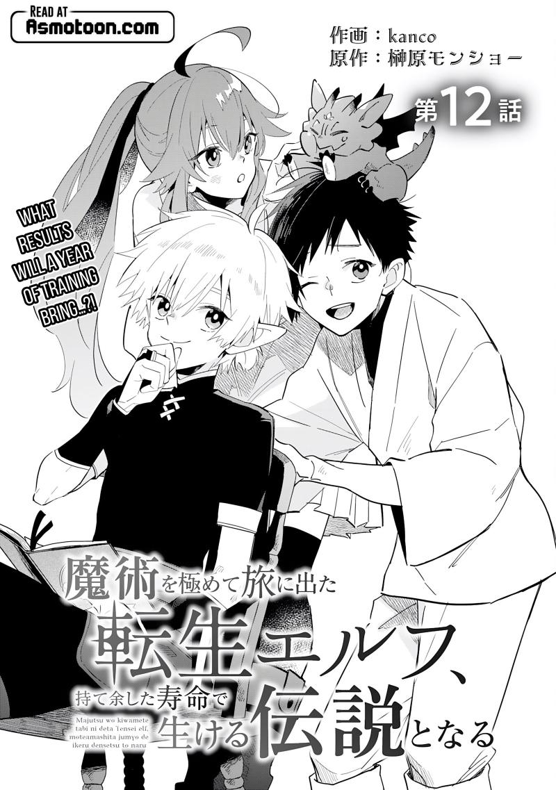 The Reincarnated Elf Left on a Journey to Master His Magic and With His Extra Lifespan Became a Living Legend chapter 12 page 2