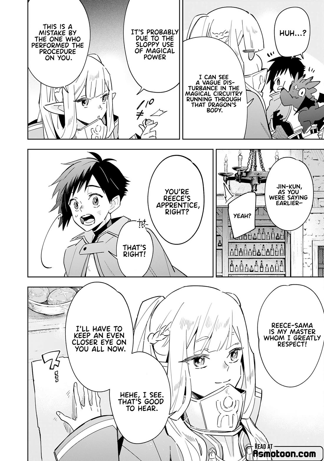 The Reincarnated Elf Left on a Journey to Master His Magic and With His Extra Lifespan Became a Living Legend chapter 15 page 25