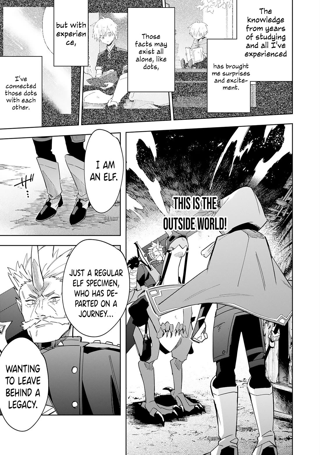 The Reincarnated Elf Left on a Journey to Master His Magic and With His Extra Lifespan Became a Living Legend chapter 16 page 26