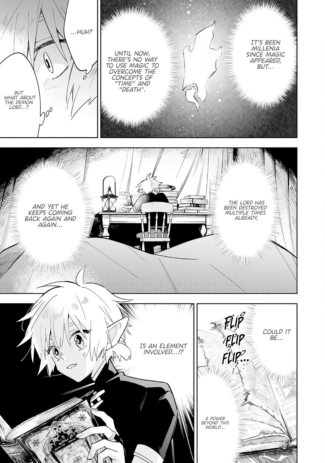 The Reincarnated Elf Left on a Journey to Master His Magic and With His Extra Lifespan Became a Living Legend chapter 16 page 8