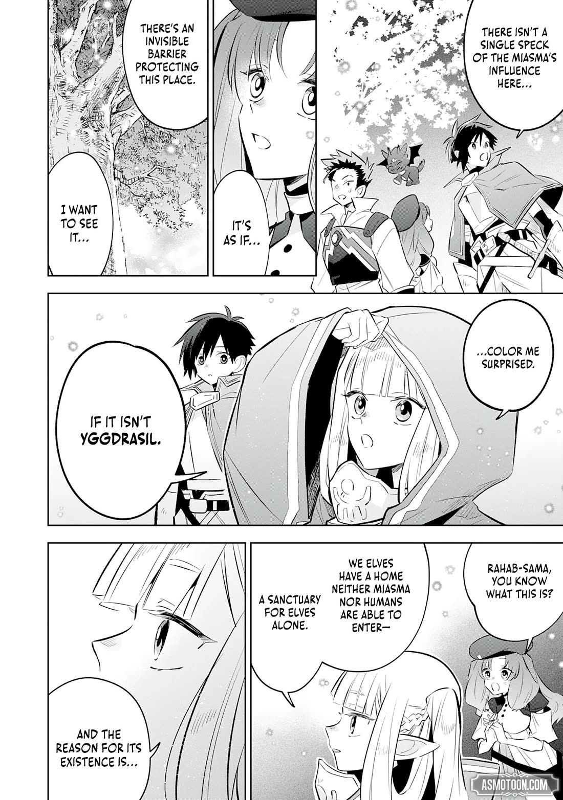 The Reincarnated Elf Left on a Journey to Master His Magic and With His Extra Lifespan Became a Living Legend chapter 20 page 5