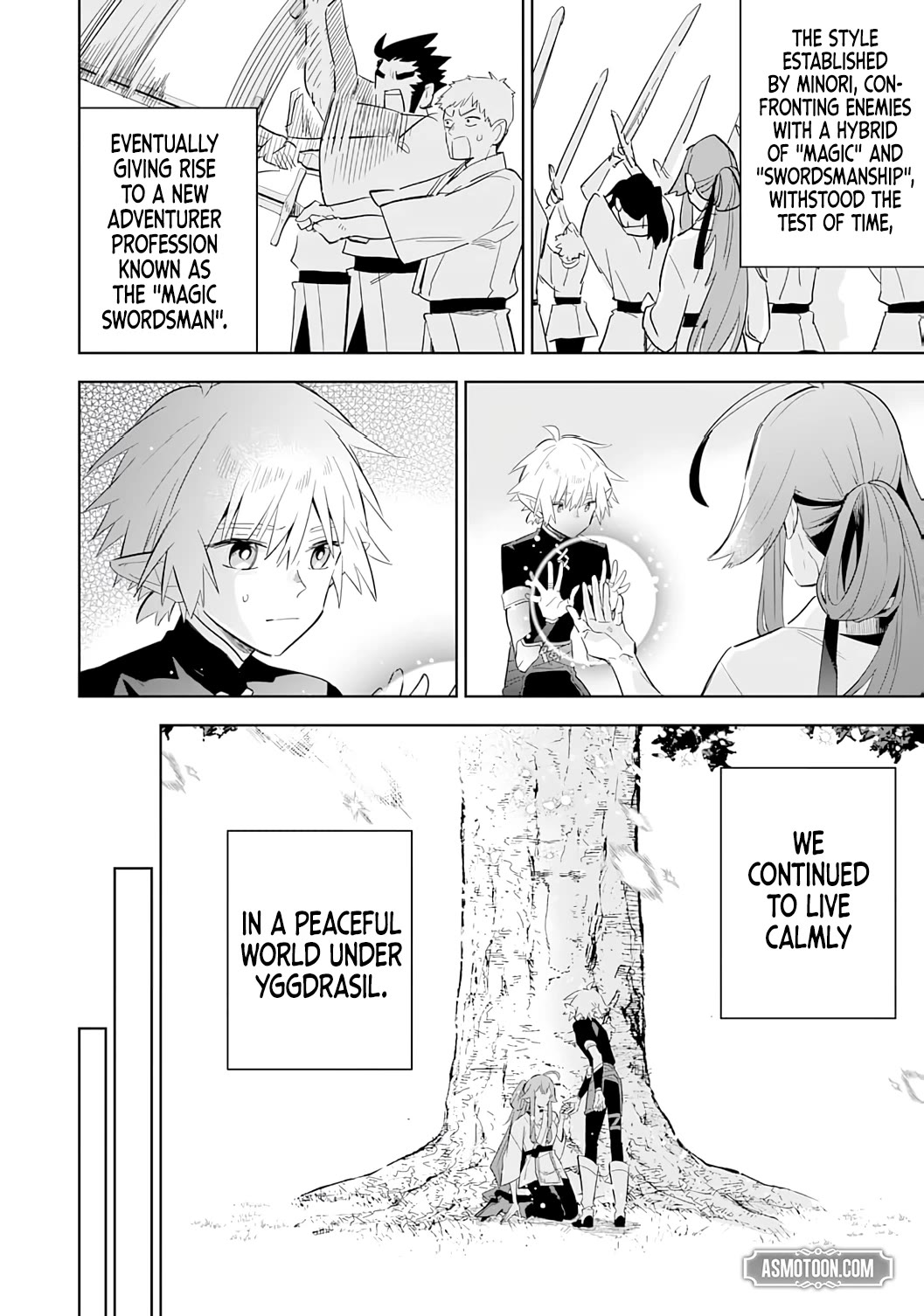 The Reincarnated Elf Left on a Journey to Master His Magic and With His Extra Lifespan Became a Living Legend chapter 26 page 27