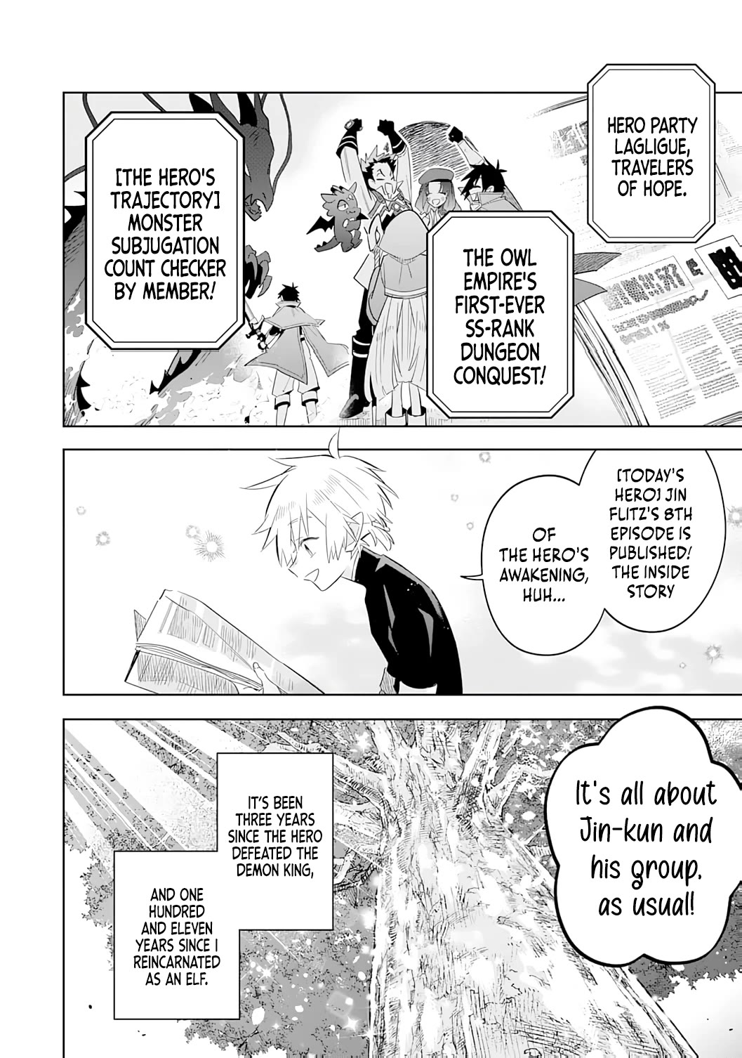 The Reincarnated Elf Left on a Journey to Master His Magic and With His Extra Lifespan Became a Living Legend chapter 26 page 5