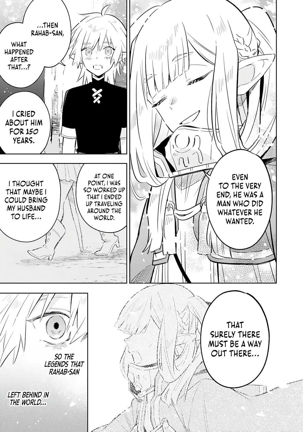 The Reincarnated Elf Left on a Journey to Master His Magic and With His Extra Lifespan Became a Living Legend chapter 27 page 27
