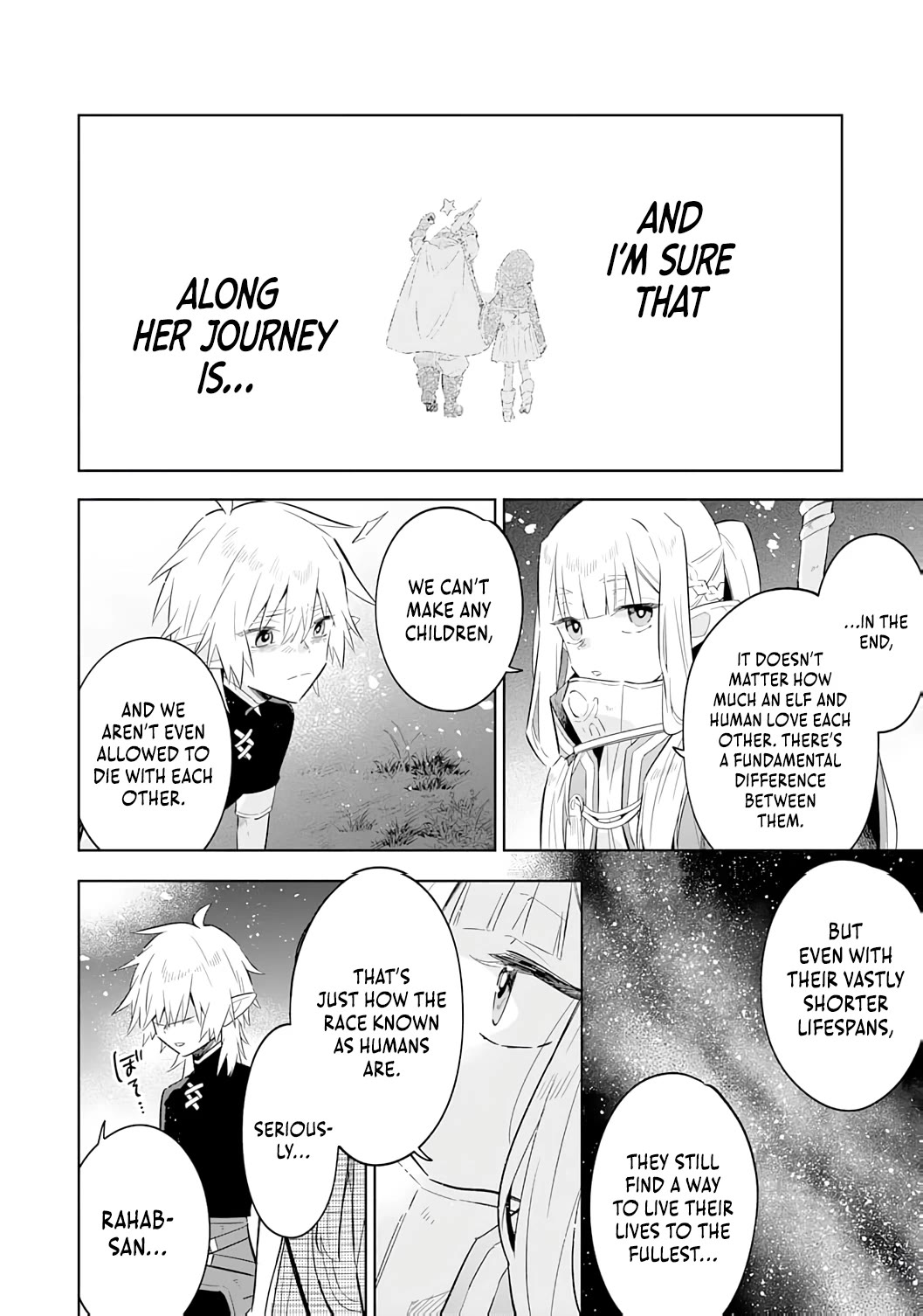 The Reincarnated Elf Left on a Journey to Master His Magic and With His Extra Lifespan Became a Living Legend chapter 27 page 28