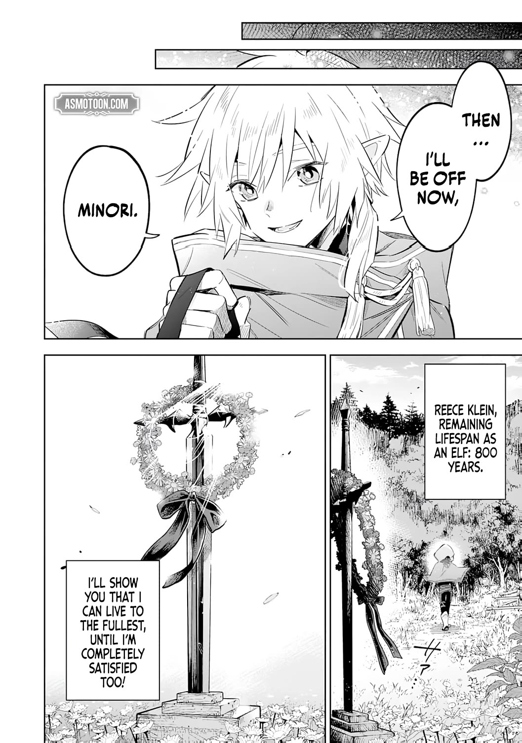 The Reincarnated Elf Left on a Journey to Master His Magic and With His Extra Lifespan Became a Living Legend chapter 27 page 34