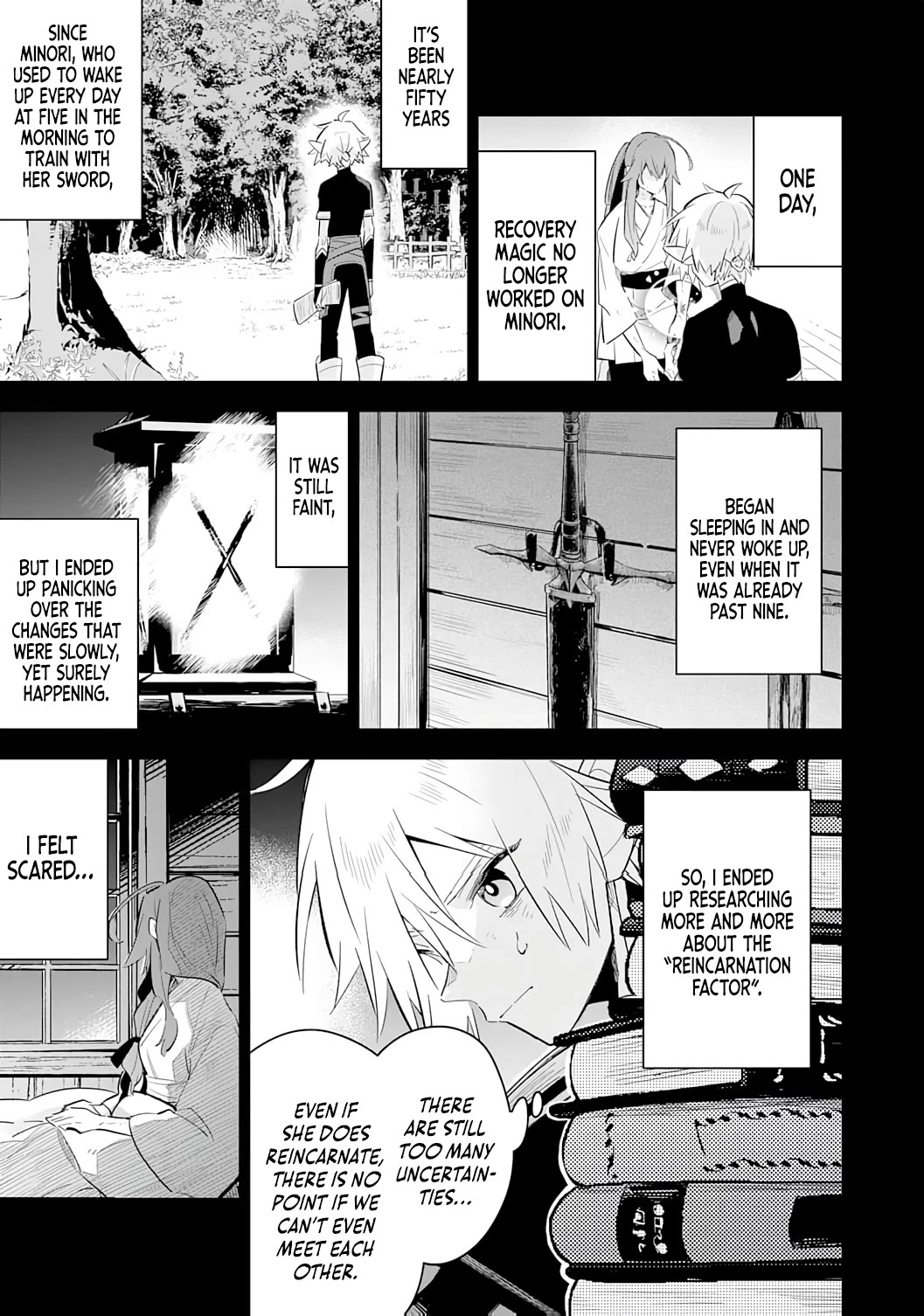 The Reincarnated Elf Left on a Journey to Master His Magic and With His Extra Lifespan Became a Living Legend chapter 27 page 8