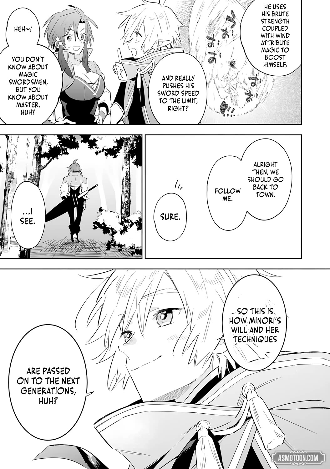 The Reincarnated Elf Left on a Journey to Master His Magic and With His Extra Lifespan Became a Living Legend chapter 28 page 22