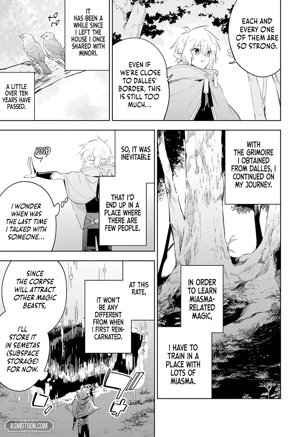 The Reincarnated Elf Left on a Journey to Master His Magic and With His Extra Lifespan Became a Living Legend chapter 28 page 6