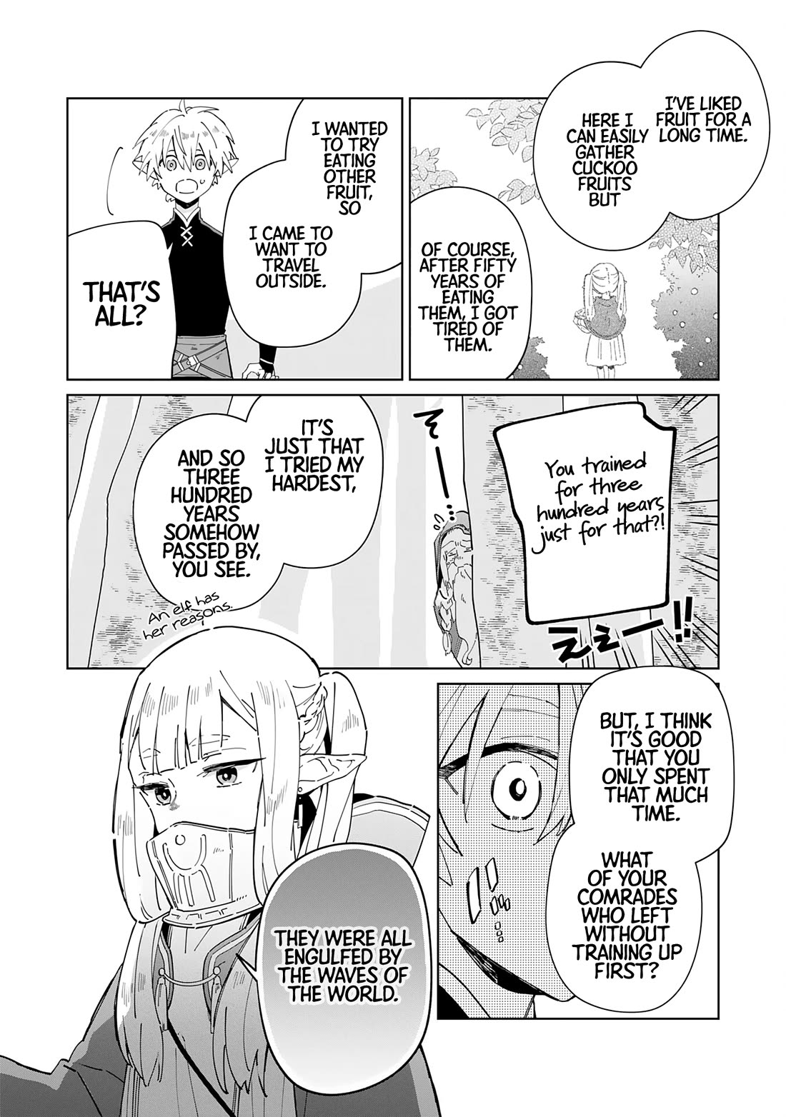 The Reincarnated Elf Left on a Journey to Master His Magic and With His Extra Lifespan Became a Living Legend chapter 3 page 19