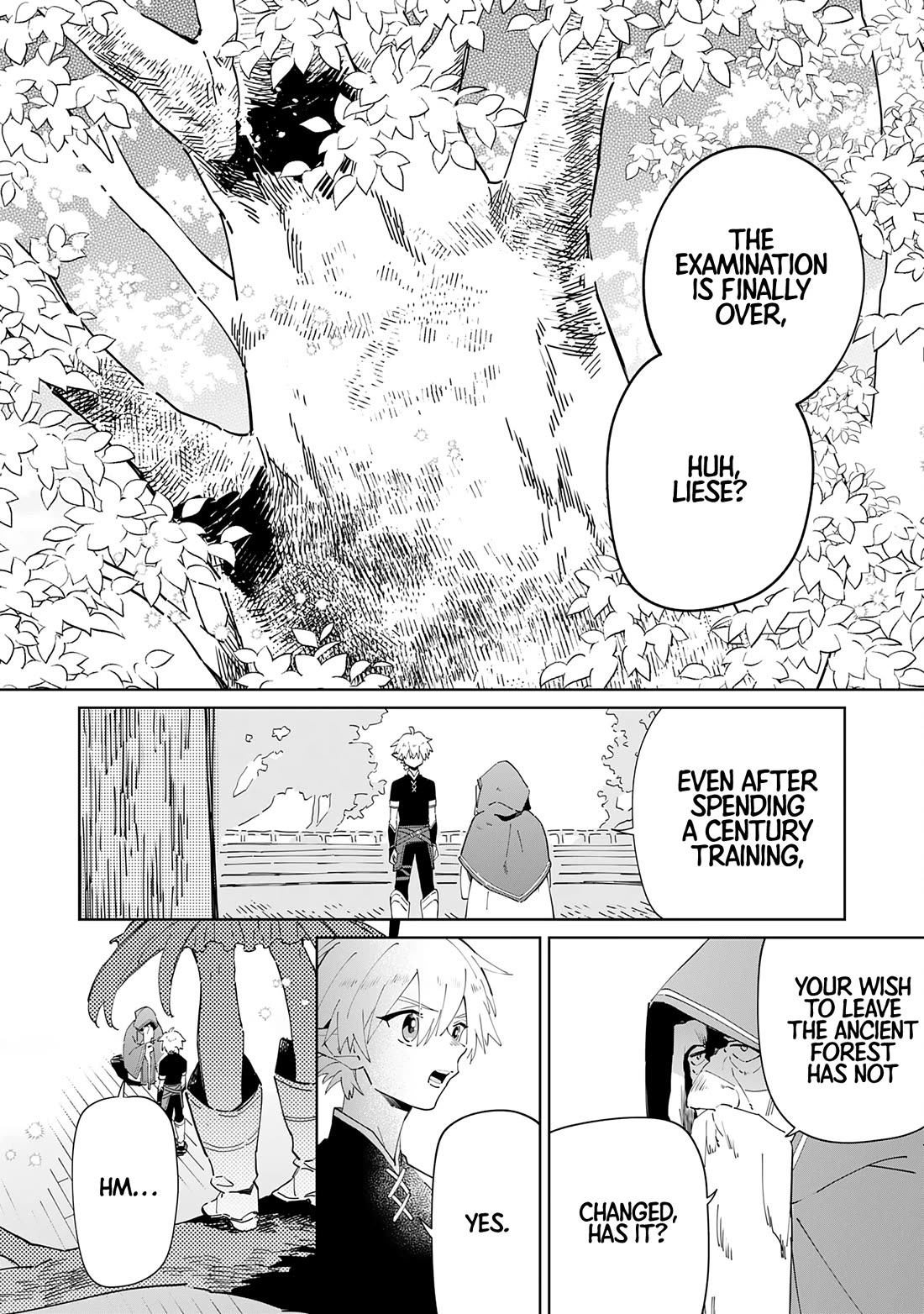 The Reincarnated Elf Left on a Journey to Master His Magic and With His Extra Lifespan Became a Living Legend chapter 3 page 2