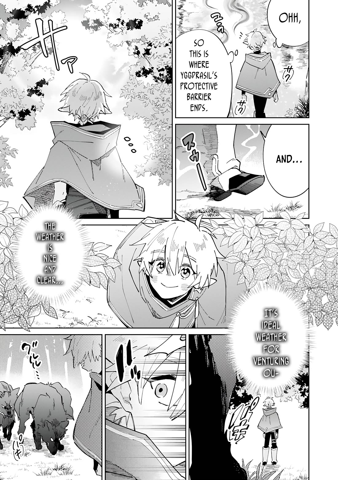 The Reincarnated Elf Left on a Journey to Master His Magic and With His Extra Lifespan Became a Living Legend chapter 4 page 13