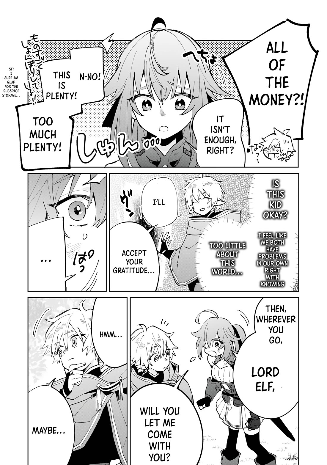 The Reincarnated Elf Left on a Journey to Master His Magic and With His Extra Lifespan Became a Living Legend chapter 4 page 21